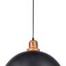 A4249SP-1BK Arte Lamp Подвесной черный светильник Eurica 40см