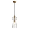 4998/1 Odeon Light подвесной светильник PASTI, бронза, прозрачный, 145мм диаметр