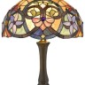 818-804-02 Velante Настольная лампа в стиле Тиффани 