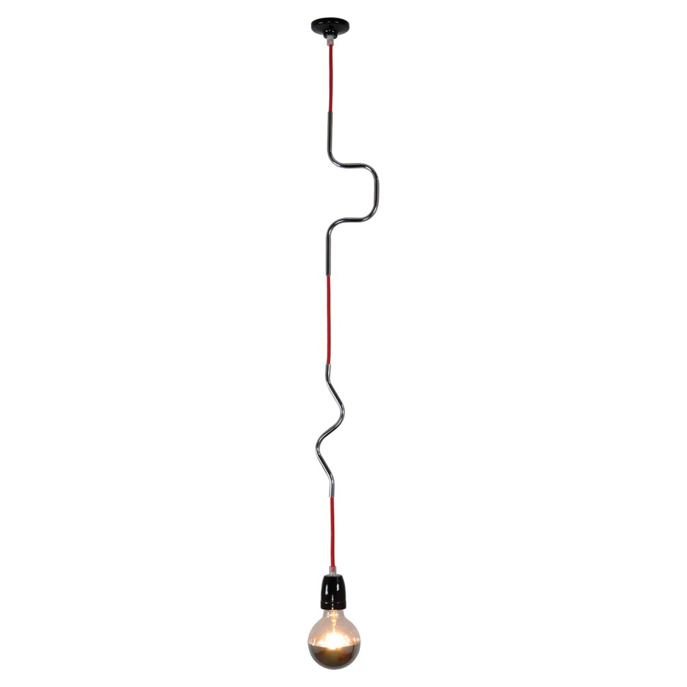 LSP-9889 Lussole Подвесной cветильник красный Loft