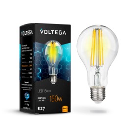 7104 VOLTEGA светодиодная филаментная лампа E27, 15W, 2800K, 1450Lm