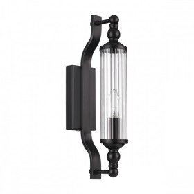4941/1W Odeon Light черный настенный влагозащищенный IP44 светильник TOLERO