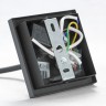 LSP-8580 LUSSOLE черный настенный светодиодный светильник на гибкой ножке с выключателем, 3W, 3000K