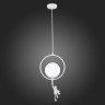 SLE115113-01 EVOLUCE белый подвесной светильник Tenato, обезьяна