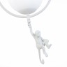 SLE115113-01 EVOLUCE белый подвесной светильник Tenato, обезьяна