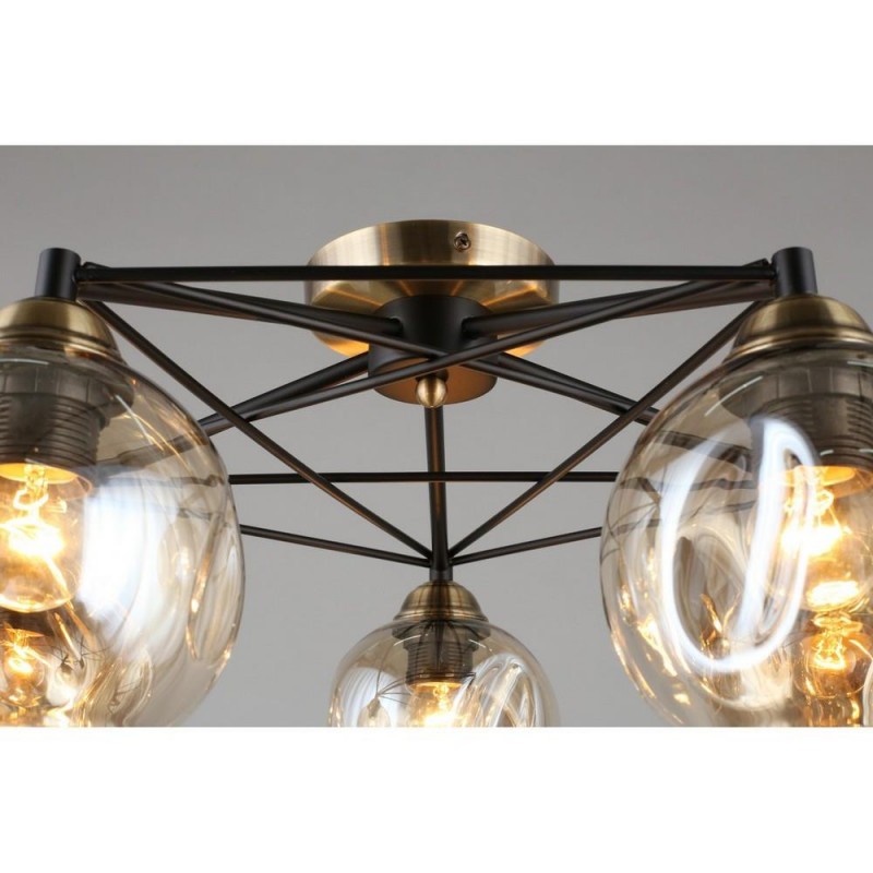 OML-93507-05 OMNILUX современная потолочная люстра TUENNO, диаметр 56см