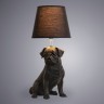 A1512LT-1BK ARTE LAMP Bobby черная настольная лампа Собака