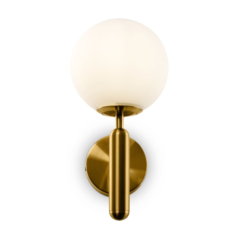 FR5124WL-01BS FREYA бра Zelda, латунь, белый