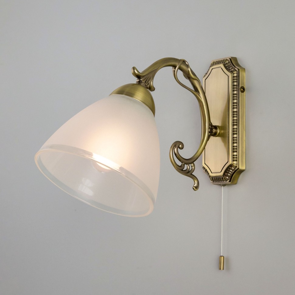 CL413411 CITILUX бра с выключателем Латур, бронза, E27*1*75W