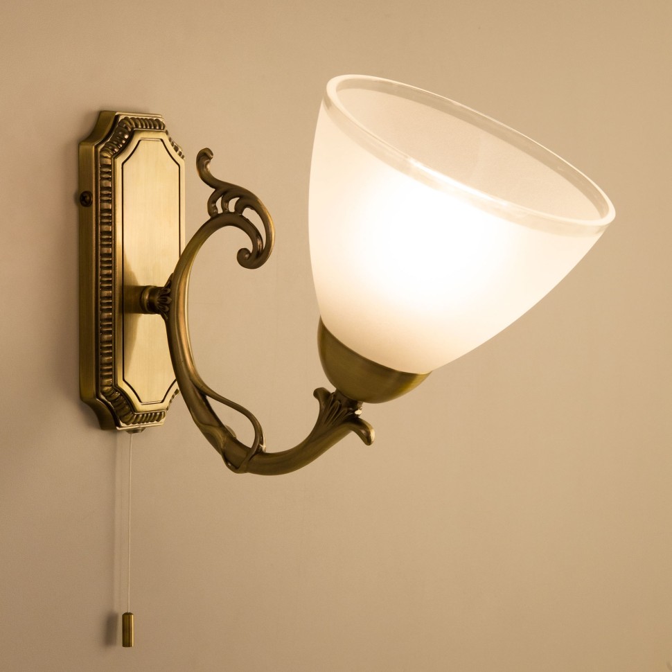 CL413411 CITILUX бра с выключателем Латур, бронза, E27*1*75W