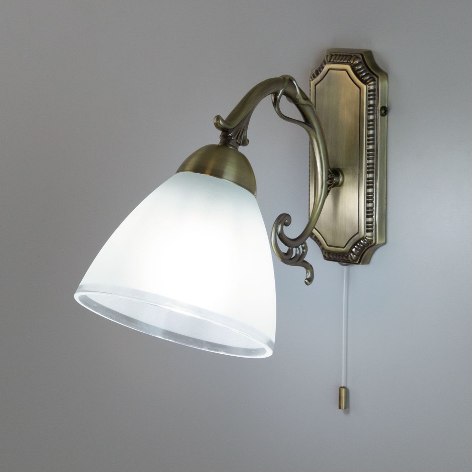 CL413411 CITILUX бра с выключателем Латур, бронза, E27*1*75W