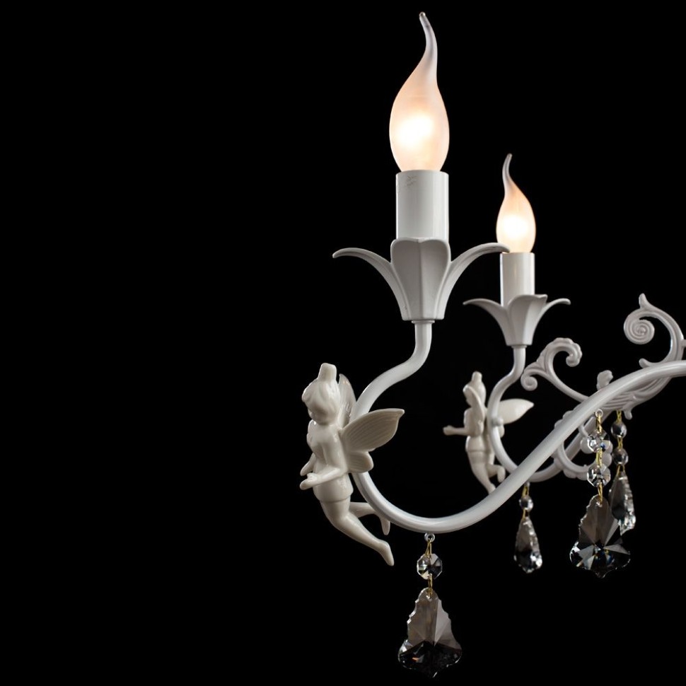 A5349LM-5WH Arte Lamp Подвесная люстра с "Феями" Angelina, 62см диаметр