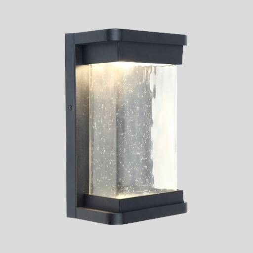 W1857-3К Bl  Oasis Light Настенный светильник уличный светодиодный IP54 