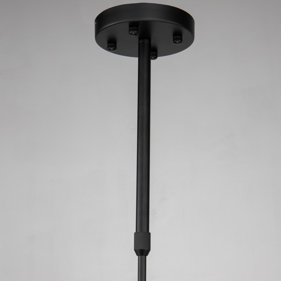 2626-8P FAVOURITE черная потолочная люстра на штанге Recens