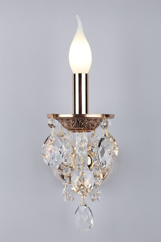 OML-74801-01 OMNILUX бра Gadoni, золото и хрусталь