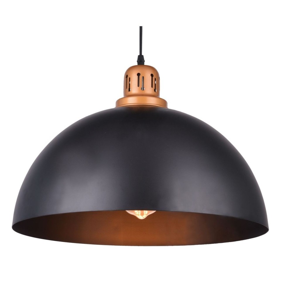 A4249SP-1BK Arte Lamp Подвесной черный светильник Eurica 40см