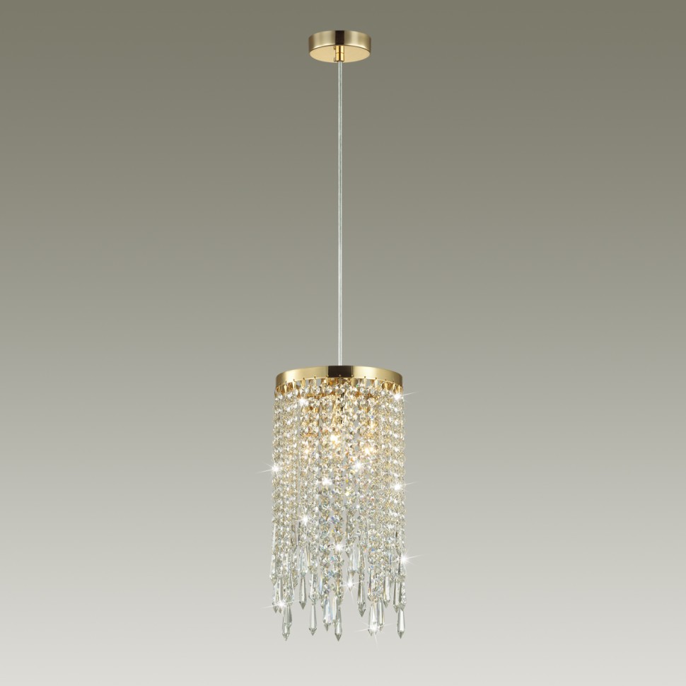 5028/3 ODEON LIGHT подвесной светильник хрусталь CHOKKA Modern, E14*3*40W