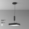 C032CL-45W4K-SQ-B Maytoni Zon Потолочный светодиодный светильник черный 45W 4000K 40*40см