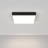 C032CL-45W4K-SQ-B Maytoni Zon Потолочный светодиодный светильник черный 45W 4000K 40*40см