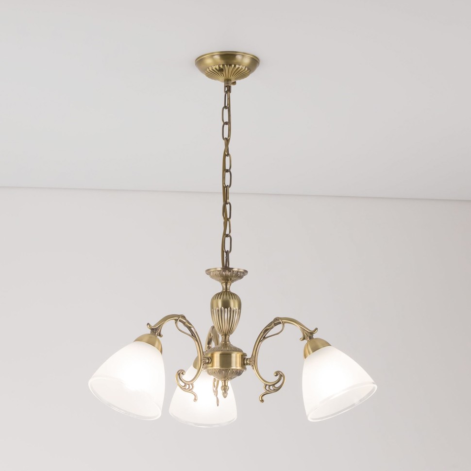 CL413231 CITILUX подвесная/потолочная люстра Латур, бронза, E27*3*75W