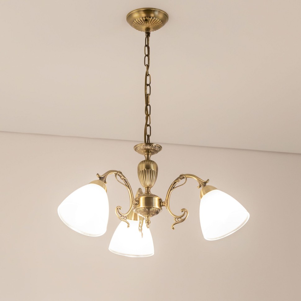 CL413231 CITILUX подвесная/потолочная люстра Латур, бронза, E27*3*75W