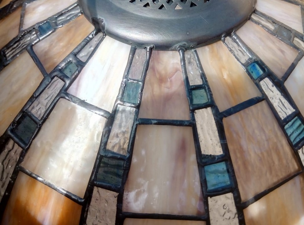 824-806-02 Velante подвесная люстра в стиле Тиффани