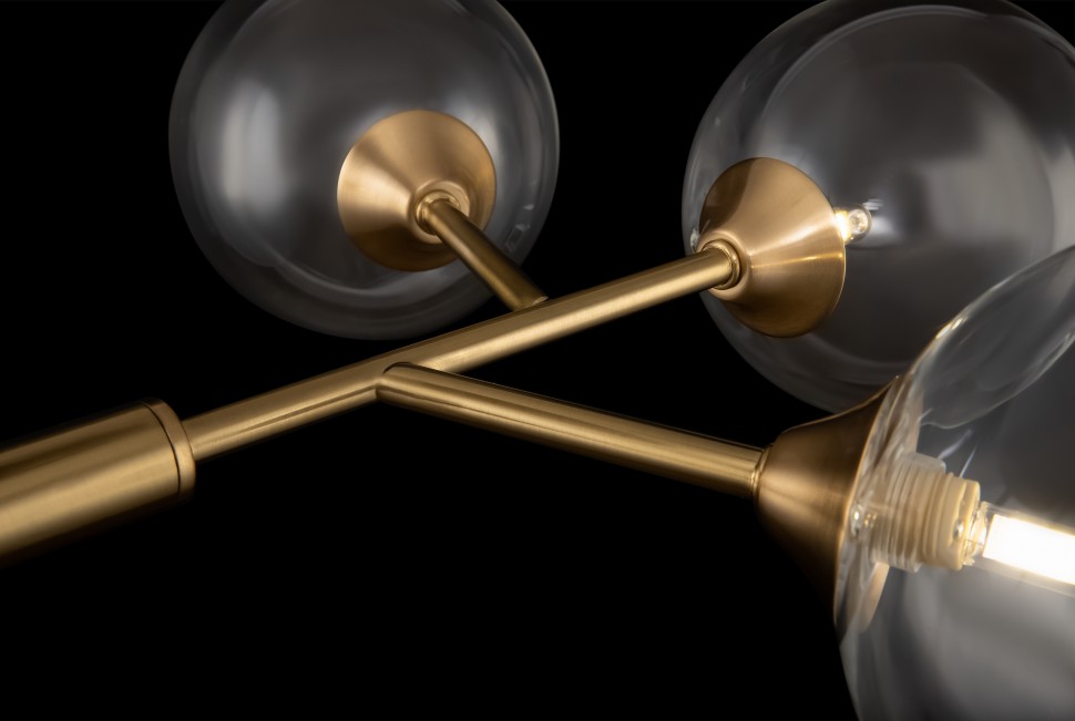 FR5115PL-06BZ1 FREYA люстра на штанге Maddison, бронза, G9*6*40W