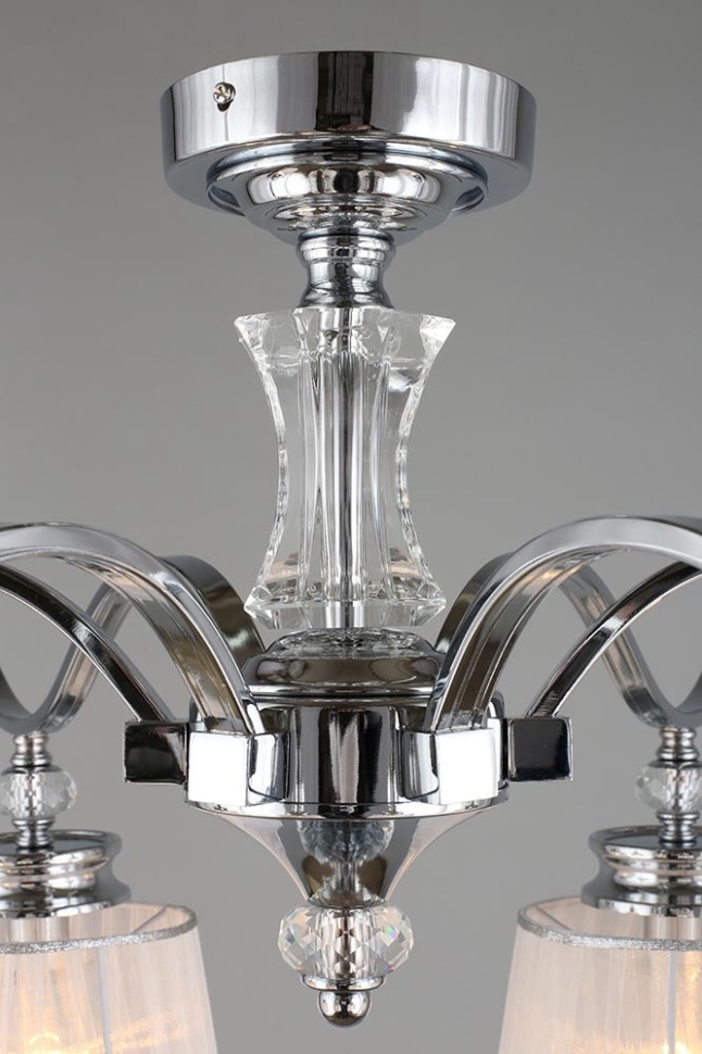 OML-88407-06 OMNILUX потолочная люстра Arosio, хром, E14*6*40W