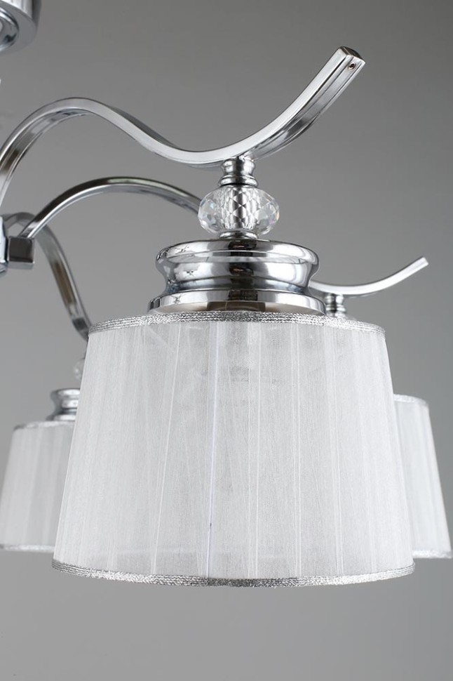 OML-88407-06 OMNILUX потолочная люстра Arosio, хром, E14*6*40W