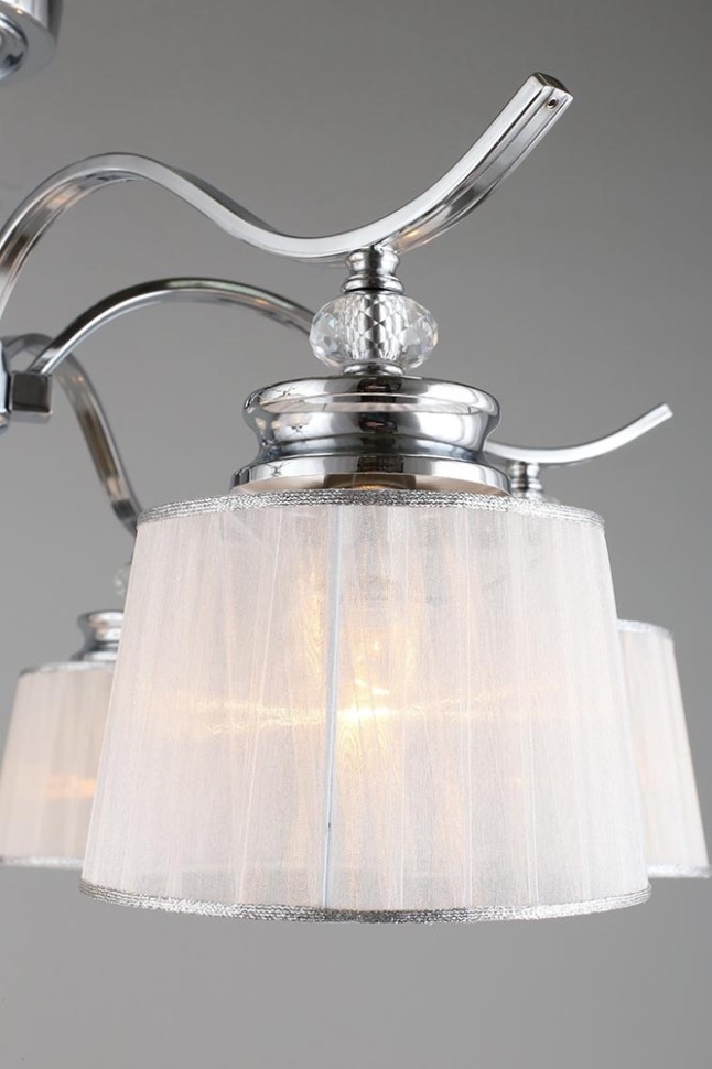 OML-88407-06 OMNILUX потолочная люстра Arosio, хром, E14*6*40W