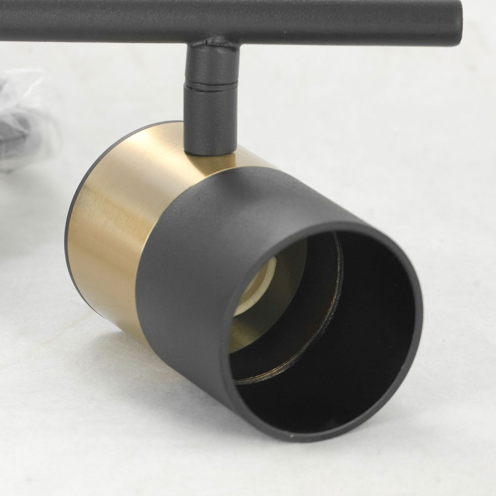 LSP-8377 LUSSOLE люстра на штанге Gilbert, GU10*10*50W