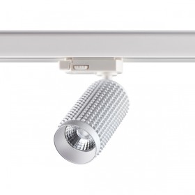 358499 NOVOTECH белый трёхфазный трековый светодиодный светильник MAIS LED 12W 4000K
