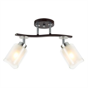 CL156122 Citilux Потолочный светильник Фортуна, венге, хром, E27*2*75W