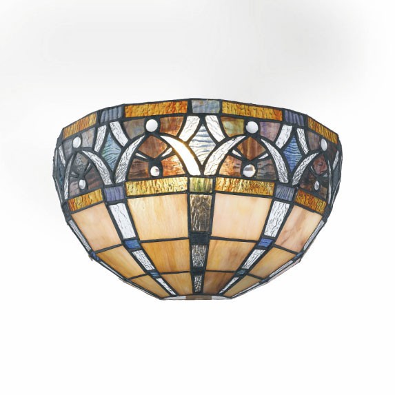 824-801-01 Velante настенный светильник в стиле Тиффани