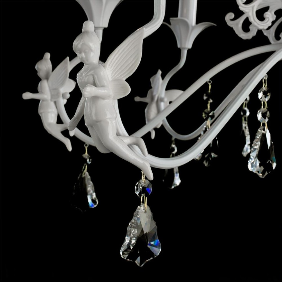 A5349LM-8WH Arte Lamp Подвесная люстра с "Феями" Angelina, 74см диаметр