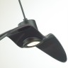 4902/1B ODEON LIGHT Birds Черный подвесной светильник, 1xGU10x5W