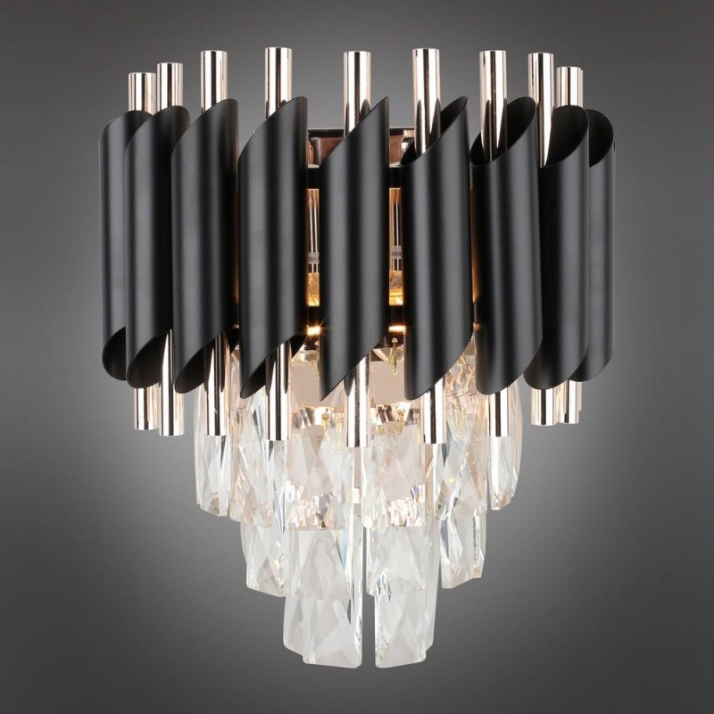 OML-81801-02 Omnilux Certaldo Бра хрусталь, E14*2*40W