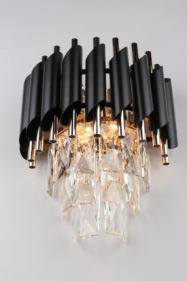 OML-81801-02 Omnilux Certaldo Бра хрусталь, E14*2*40W