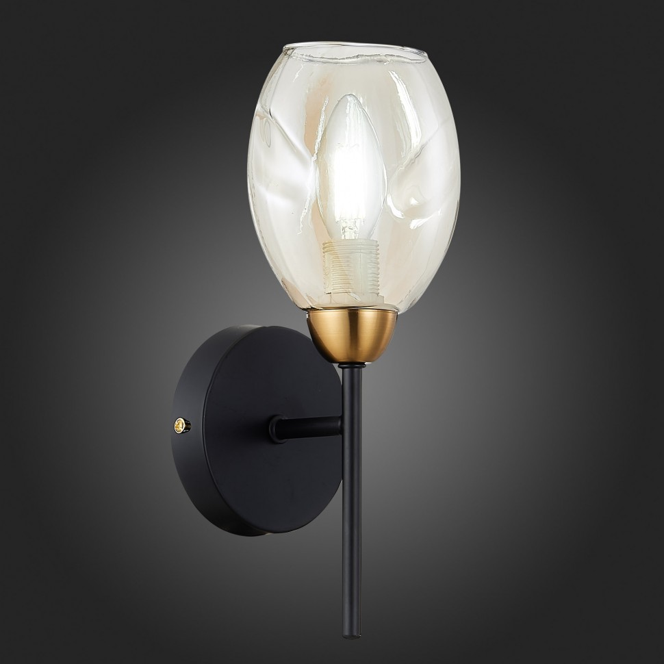 SLE155501-01 EVOLUCE Gloa бра, латунь