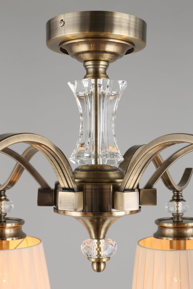 OML-88417-06 OMNILUX потолочная люстра Arosio, бронза, E14*6*40W