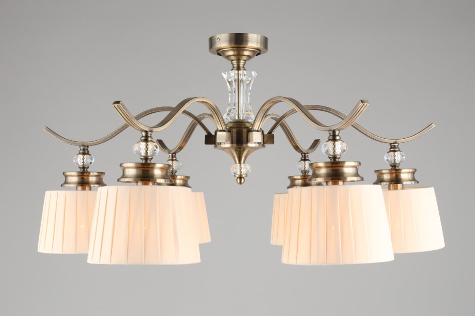 OML-88417-06 OMNILUX потолочная люстра Arosio, бронза, E14*6*40W