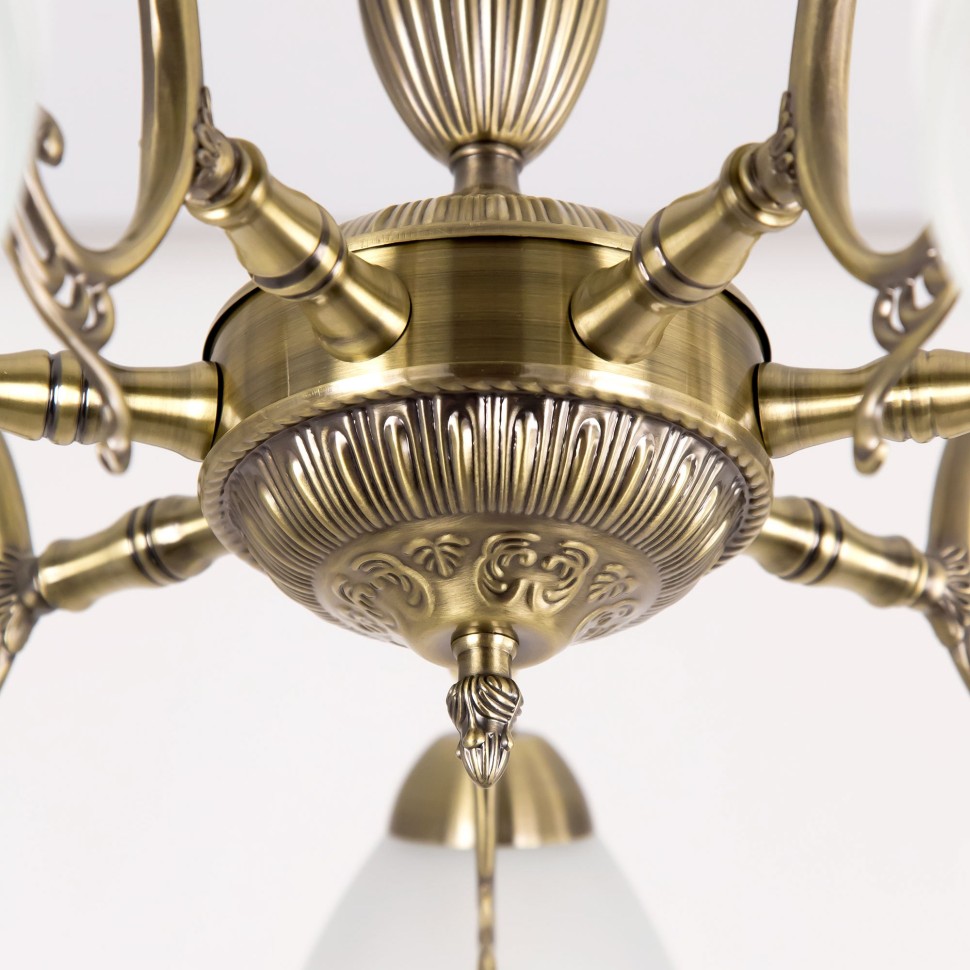 CL413271 CITILUX подвесная/потолочная люстра Латур, бронза, E27*7*75W