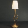 3545 Mantra Настольная лампа Paola Painted Gold 