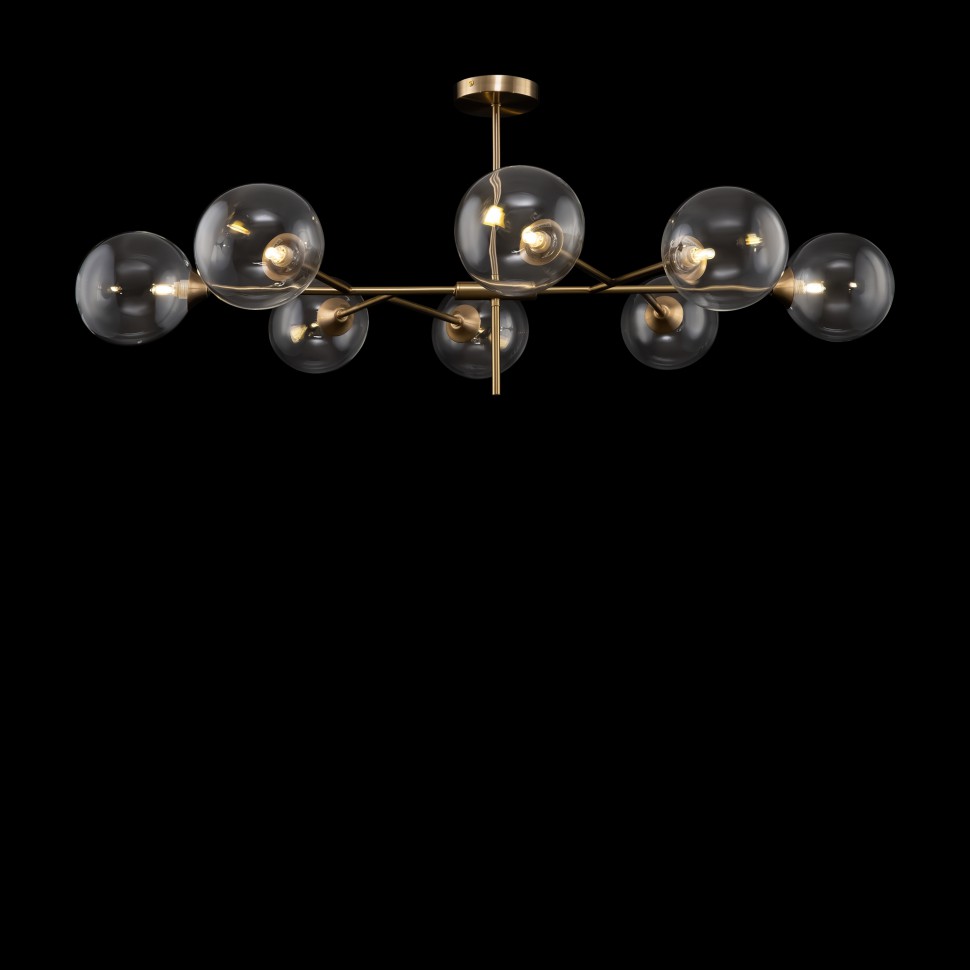 FR5115PL-08BZ FREYA потолочная люстра на штанге Maddison, бронза, G9*8*40W