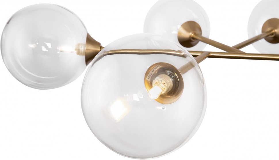 FR5115PL-08BZ FREYA потолочная люстра на штанге Maddison, бронза, G9*8*40W