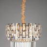 OML-81703-12 Omnilux Sangineto подвесная люстра хрусталь, 48см диаметр, E14*12*40W