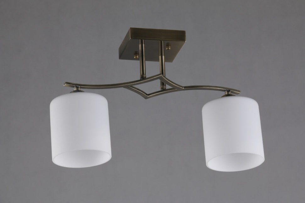 OML-55317-02 OMNILUX Pisticci потолочный светильник, бронза, E27*2*60W