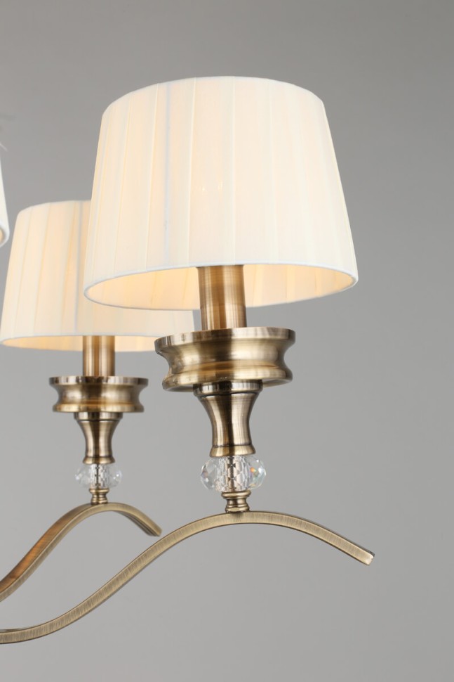 OML-88413-06 OMNILUX подвесная люстра Arosio, бронза, E14*6*40W