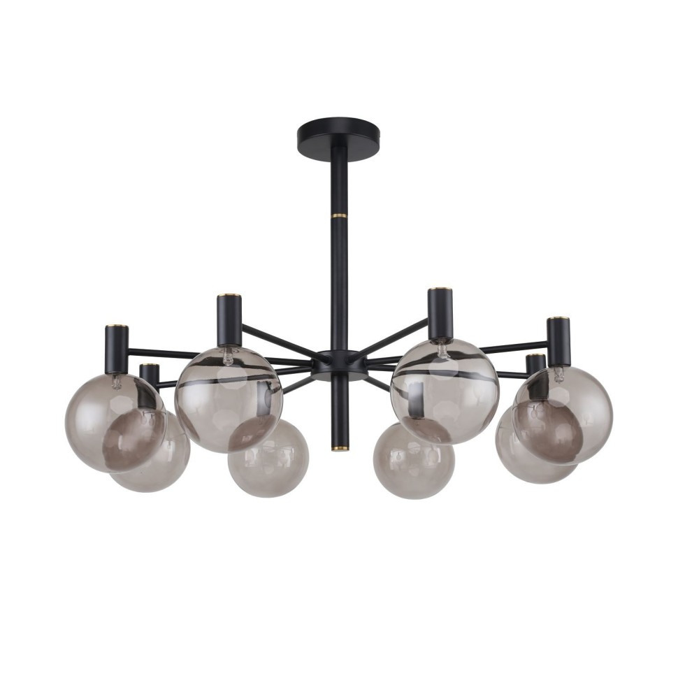 2766-8P Favourite Eternity потолочная люстра на штанге G9*8*25W черная