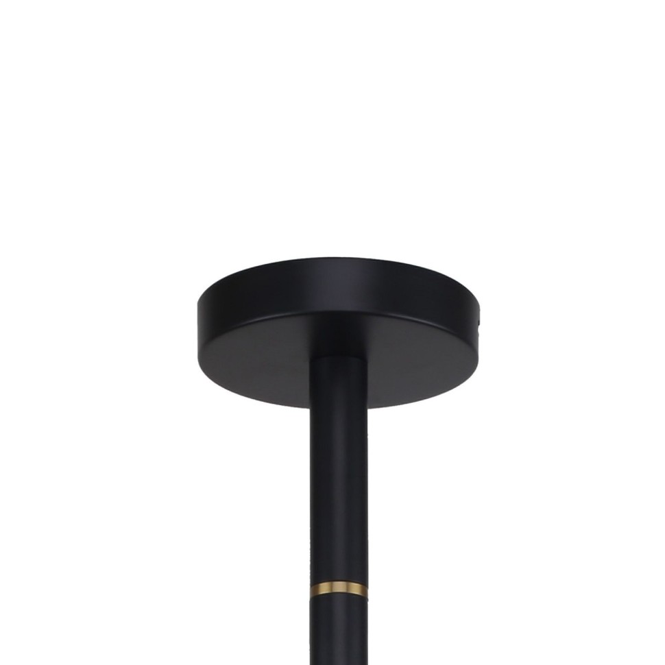 2766-8P Favourite Eternity потолочная люстра на штанге G9*8*25W черная